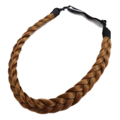 LIGHTER BROWN & BLONDISH 27/30 BRAIDED HEADBAND