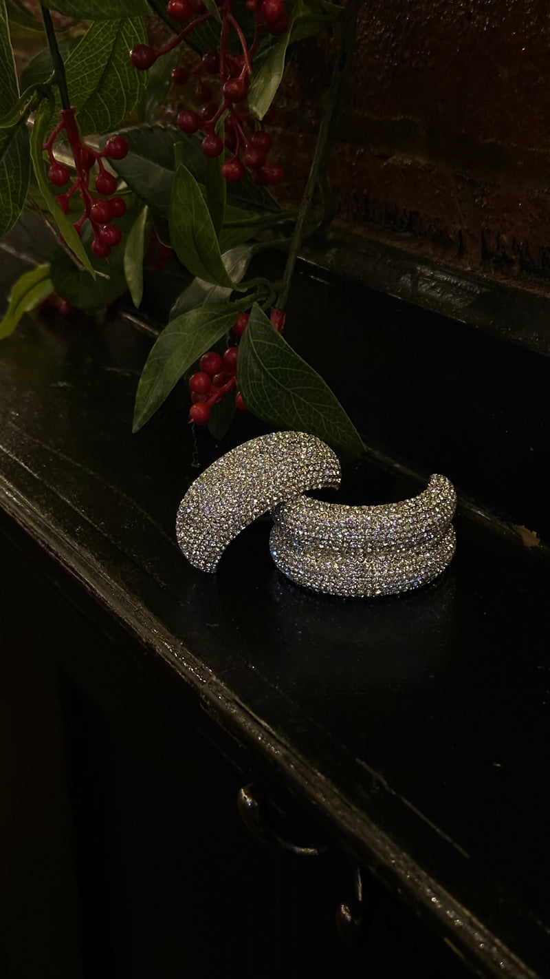 The Bella Pave Crystal Cuff