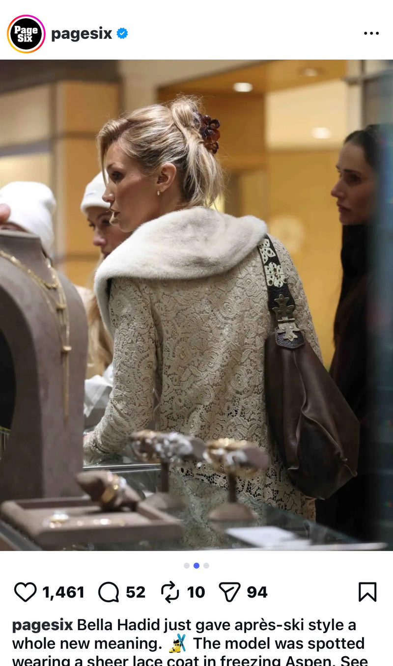 RPZL Tortoise Gardenia Acetate Claw Clip