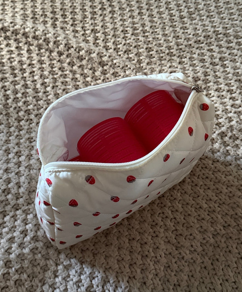 Red Velcro Hair Rollers