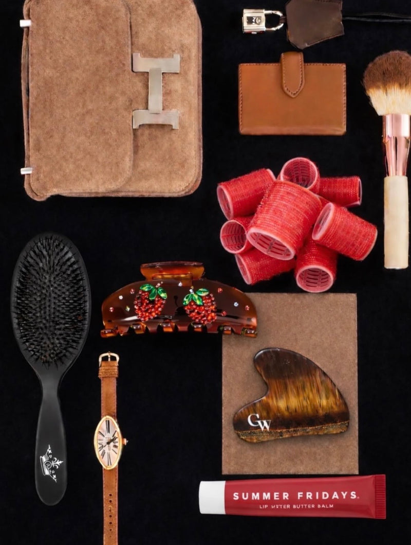 Strawberry Mocha Acetate Claw Clip