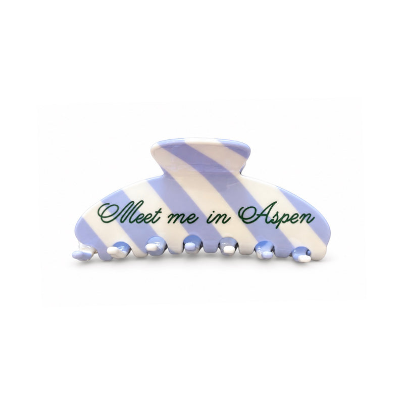 The Meet me in…. Acetate Claw Clips