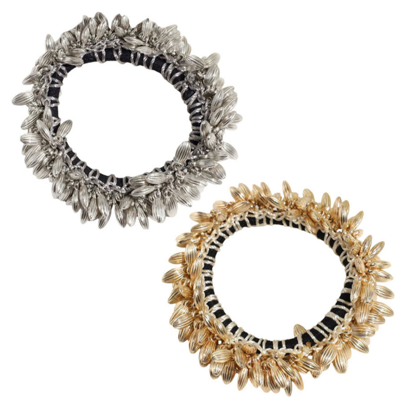 Candi Metal Hair Bracelets - Set of 2