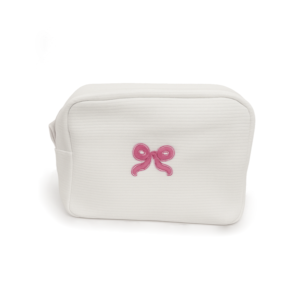 Sydney White Waffle Bag