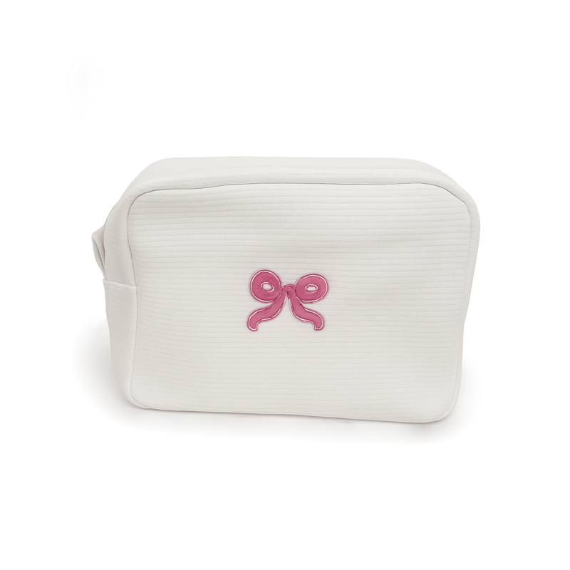 Sydney White Waffle Bag
