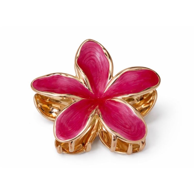 RPZL Secret Garden Gold Flower Claw Clip