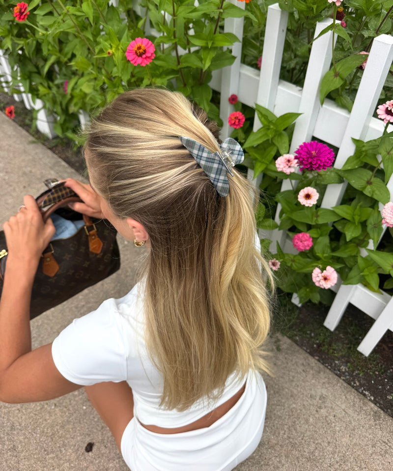 RPZL x Alison Keil Pretty In Plaid Acetate Claw Clips
