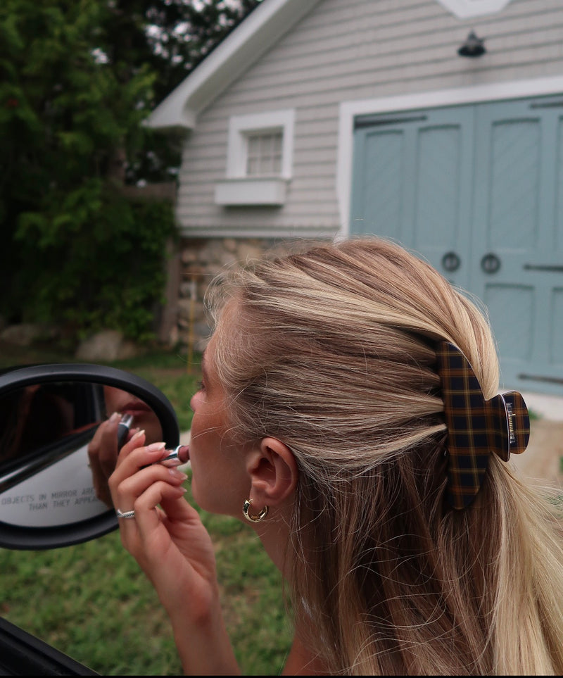 RPZL x Alison Keil Pretty In Plaid Acetate Claw Clips