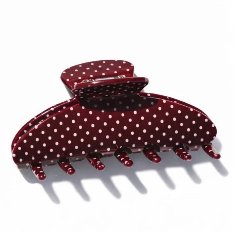 RPZL Acetate Polka Dot Claw Clips