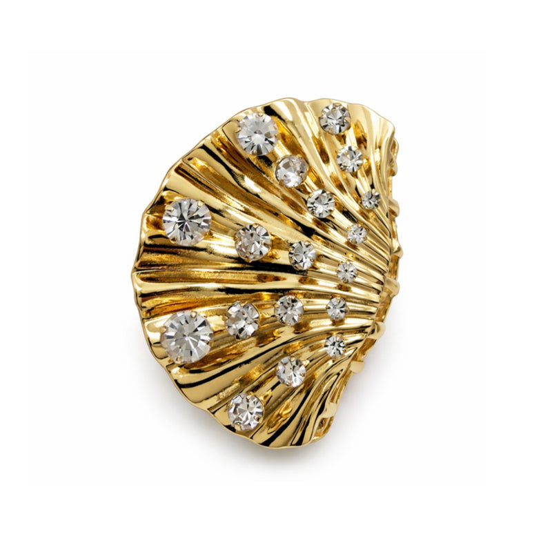 Crystal Shell Clip