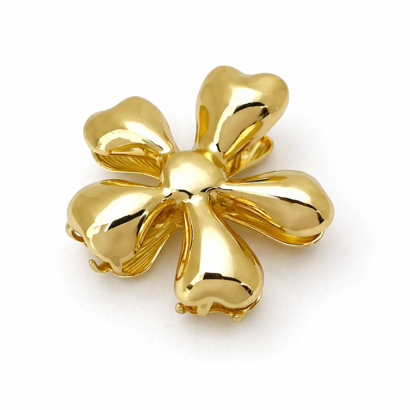 Glossy Daisy Claw Clip