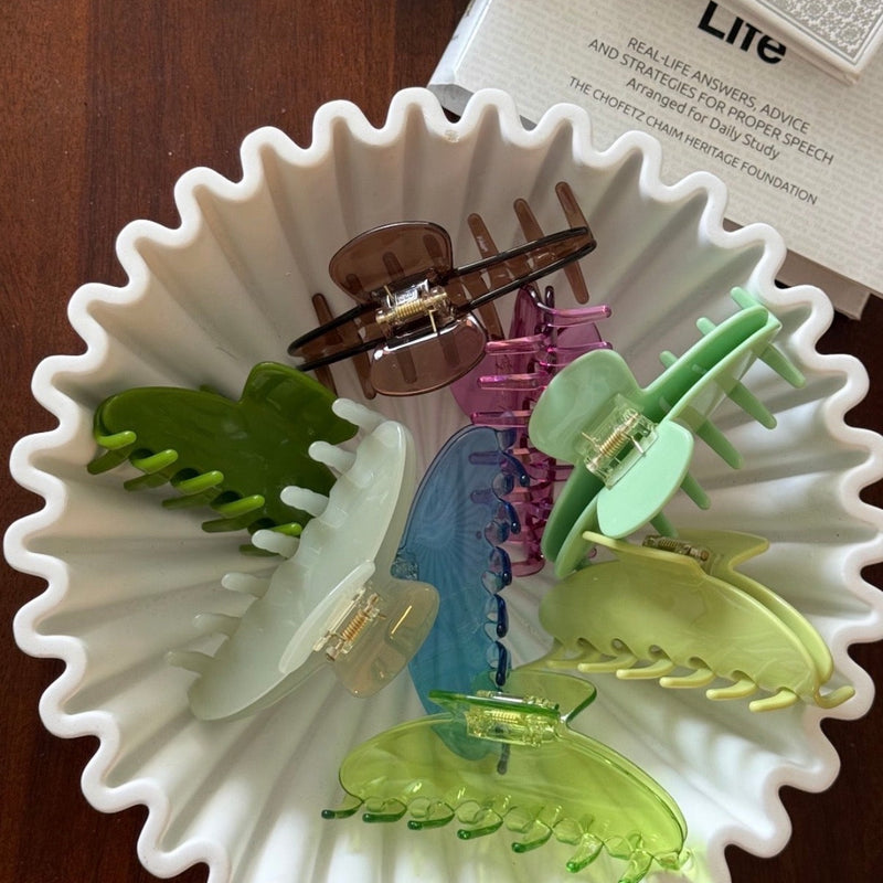 RPZL Acetate Jelly Claw Clips