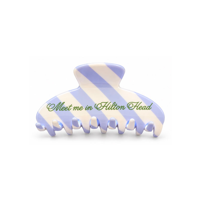 The Meet me in…. Acetate Claw Clips