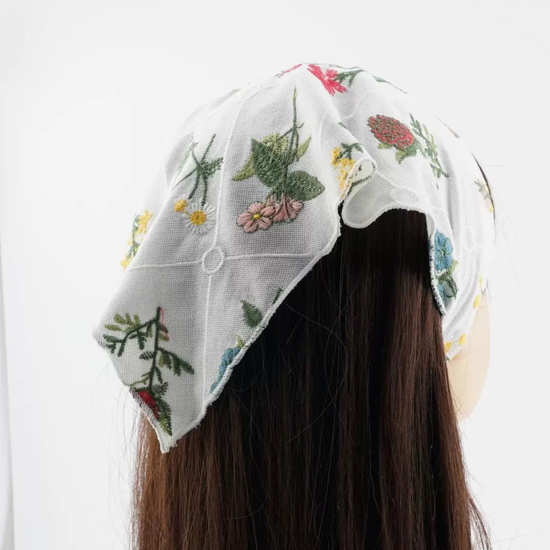 Floral spring bandana
