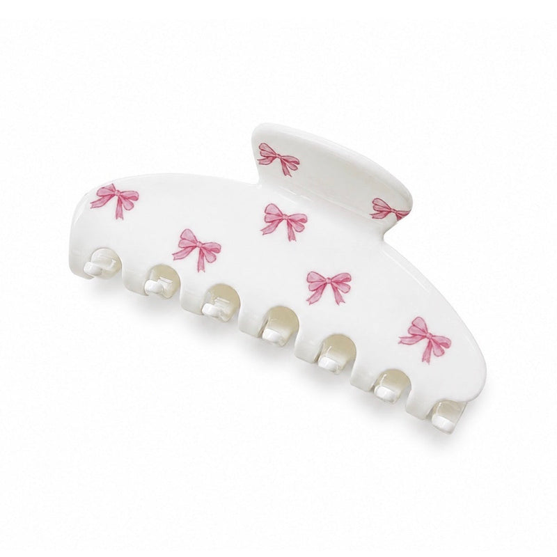 RPZL Sugar Pink Bow Claw Clip