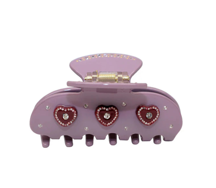 RPZL Acetate Sweetheart Claw Clips