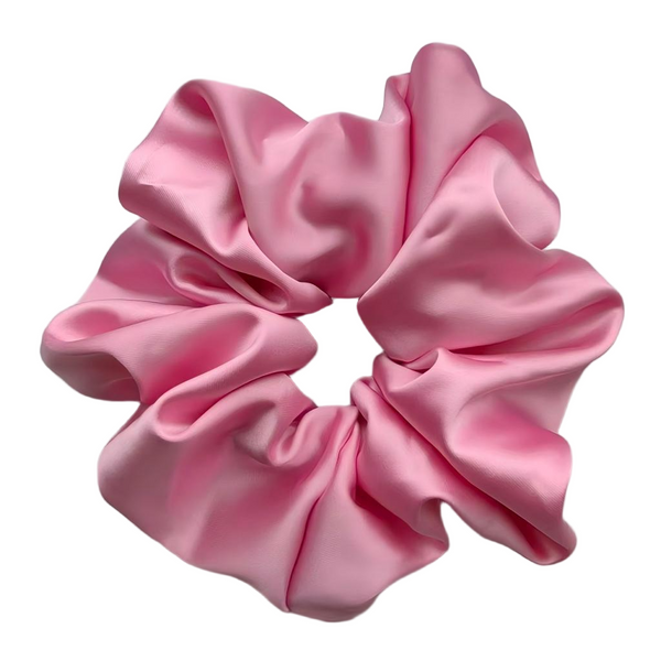 The Sydney Silk Oversized Scrunchie - Pink