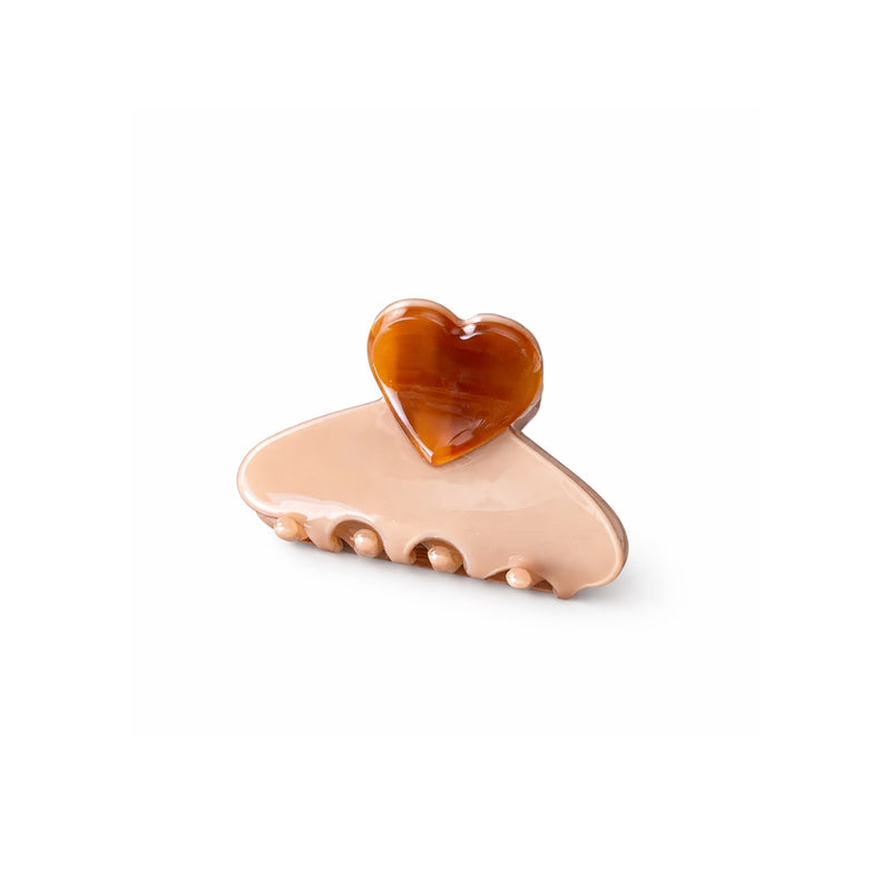 RPZL Acetate Small Heart Claw Clips