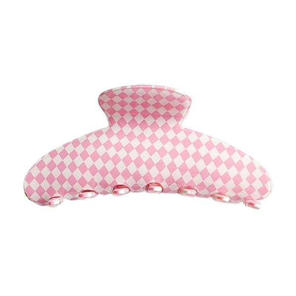Pink & White Gingham