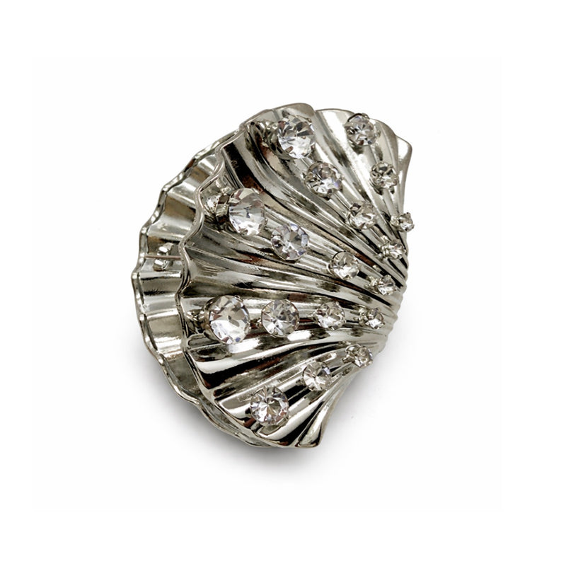 Crystal Shell Clip
