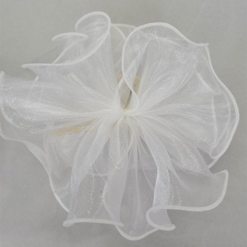 The Chiffon Flower Claw Clip