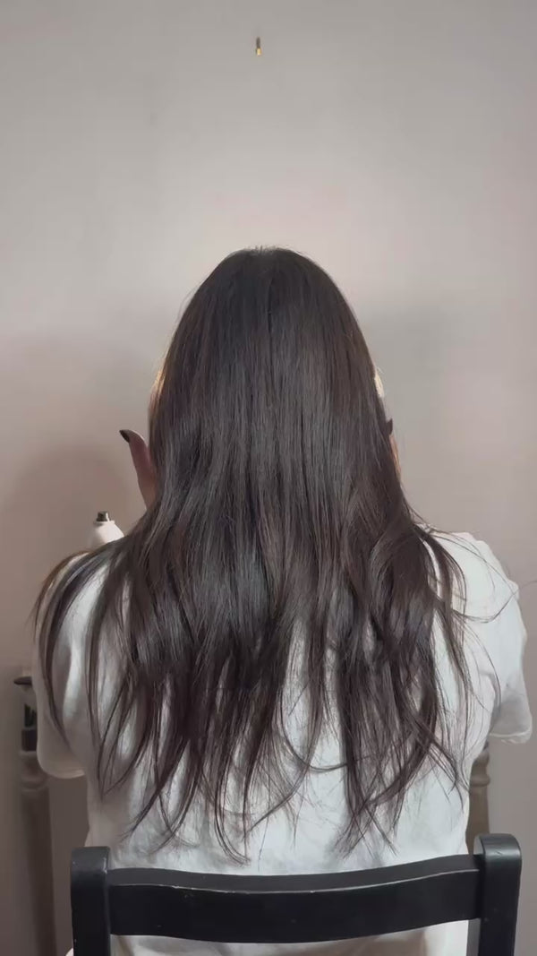 AMAZING ASH BROWN 8 CLIP-IN
